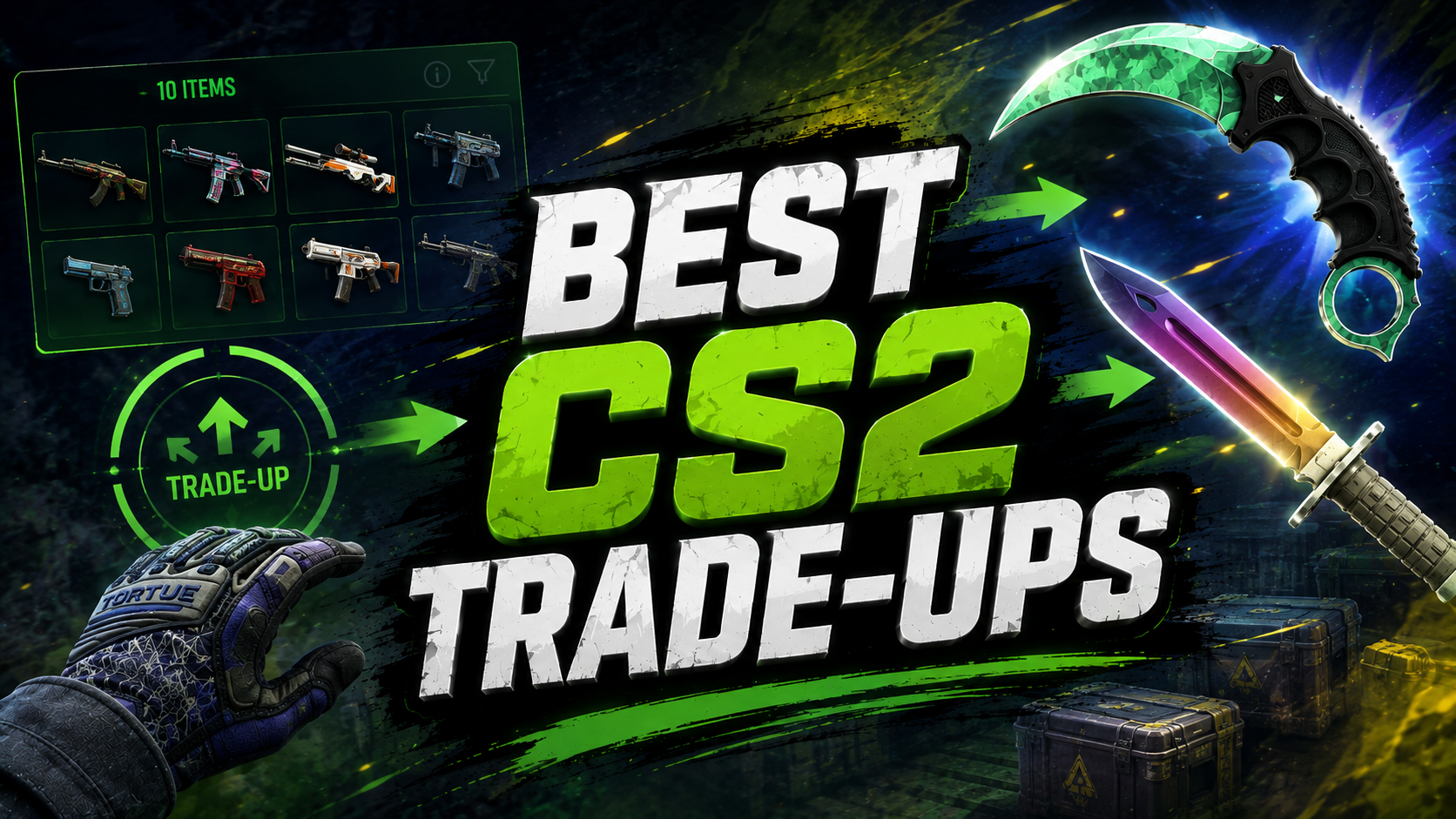 Best CS2 Trade-Ups for Knives and Gloves in 2026